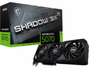 MSI Grafická karta GeForce RTX 5070 12G SHADOW 3X OC GDDR7 192bit HDMI/DP
