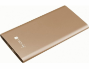 Techly Powerbanka Powerbanka Techly 5000mAH 2xUSB zlatá