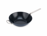 Joseph Joseph Space Folding Handle Ceramic N/S 32cm Blue Wok