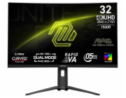 MSI MAG/321CUPDF/31,5"/VA/4K UHD/160Hz/0,5ms/Black/2R