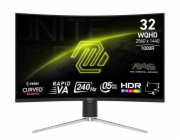 MSI MAG/325CQRXF E2/31,5"/VA/QHD/240Hz/0,5ms/Blck-Slvr/2R