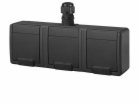 Trojitá zásuvka ELEKTRO-PLAST AQUANT, IP65