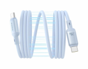 Kabel Baseus PicoGo magnetic USB-C/USB-C 1m 240W modrý