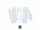 Kabel Baseus PicoGo magnetic USB-C/USB-C 1m 240W bílý
