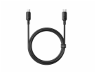 Rychlonabíjecí kabel Baseus Silky USB-C/USB-C 1m 100W černý