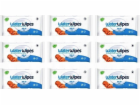 WaterWipes, BIO, vlhčené ubrousky na vodní bázi, 60ks.x9,...