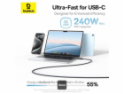 Kabel Baseus PicoGo magnetic USB-C/USB-C 1m 240W černý