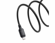 Kabel Baseus Silky USB/Lightning 1m 2.4A černý