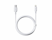 Kabel Baseus Silky USB/Lightning 1m 2.4A bílý
