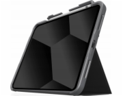 STM Pouzdro na tablet Dux Plus - iPad 10.9 (2022) s držákem na Apple Pencil standardu MIL-STD-810G (černé) verze EDU/COM