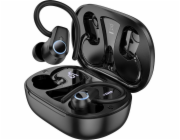 Hoco EQ8 Pure Joy Bezdrátová sluchátka do uší pro hovory/hudbu Bluetooth Black