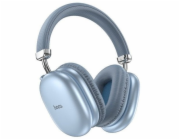 Hoco W35 Max Joy Bezdrátová náhlavní souprava Bluetooth do uší Modrá