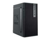 1stCOOL skříň STEP 6, micro tower, AU, USB 3.0, USB-C, CR, bez zdroje, černá