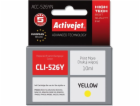 ActiveJet inkoust Canon CLI-526Y, 10 ml,  new    ACC-526Y