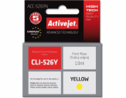 ActiveJet inkoust Canon CLI-526Y, 10 ml,  new    ACC-526Y