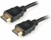 Kabel HDMI-HDMI M/M 3m stíněný, zlac.kon. 2.0