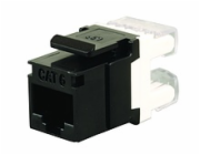 Zařezávací keystone Solarix CAT6 UTP SXKJ-6-UTP-BK