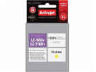 ActiveJet inkoust Brother LC-1100Y, 15 ml,  new AB-1100YN...