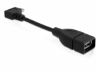 Delock Adapter USB micro-B samec pravoúhlý > USB 2.0-A sa...