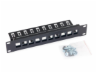 Triton 10  modulární patch panel 1U  pro max. 10ks keysto...