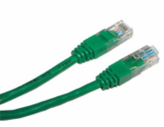 PremiumCord Patch kabel UTP RJ45-RJ45 level 5e 0.5m zelená