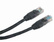 PREMIUMCORD Patch kabel UTP RJ45-RJ45 CAT5e 1.5m černá