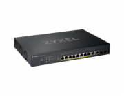 Zyxel XS1930-12HP 8-port Multi-Gigabit Smart Managed PoE Switch with 2 10GbE and 2 SFP+ Uplink, PoE 375W