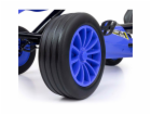 Dětská šlapací motokára Go-kart Milly Mally Rocket modrá