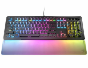 ROCCAT Vulcan II Max, herní klávesnice, Red Switch, RGB LED, US layout, černá