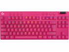 Logitech G PRO X TKL LIGHTSPEED Gaming Keyboard - MAGENTA...