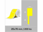 Niimbot štítky na kabely T 25x76mm 200ks Žluté pro B21, B...