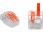 Trytyt Tritiový konektor s nacvakávacím uzávěrem 0,2-4,0 mm2 PC-232 2 zdířky (50 ks)