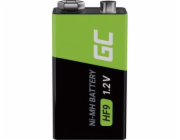 Green Cell  dobíjecí baterie 2x 9V HF9 Ni-MH 250mAh