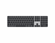 Apple Magic Keyboard s Touch ID a Numerickou klávesnicou - INT English - čierne klávesy (USB-C)
