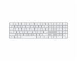 Apple Magic Keyboard Numeric Touch ID/Bezdrátová Bluetooth/US layout/Bílá