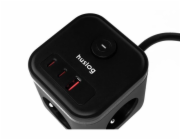 Prodlužovací kabel HUSLOG 20W Black 1,5m