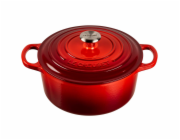 Le Creuset Signature Kastrol kulatý 22 cm Cerise