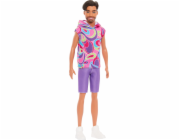 Mattel BRB KEN STYLOVÉ TRIČKO 80. LET HRH26 WB6