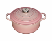 Le Creuset Signature Cast Iron- Round Casserole 20cm shellpink