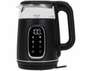 ADLER AD 1305bs, Rýchlovarná kanvica 1,7L, čie/str