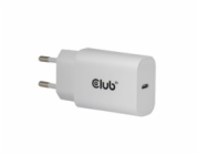 Club3D Nabíječka, USB-C, Power Delivery 15V/2A, 2-pack, bílá