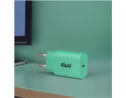 Club3D Nabíječka, USB-C, Power Delivery 15V/2A, 2-pack, zelená