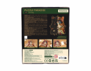 RoboTime Dřevěné puzzle Kočičí král