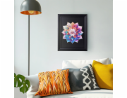 RoboTime Dřevěné puzzle Květinová mandala