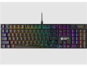CANYON Herní klávesnice Cometstrike TLK GK-55, mechanická, drátová, multimediální, podsvícená, 105 kláves, CS layout