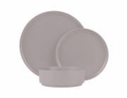 Jídelní sada talířů 18 ks Taupe Collection BH-10006
