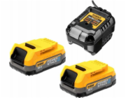 DeWALT DCB1102E2 Sady baterií 
