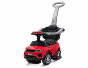 Dětské hrající odrážedlo s vodící tyčí SUV 3v1 Baby Mix Prime červené