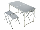 Kempingový nábytek skládací stůl + 4 židle KO-LF9000100