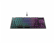 Herní mechanická klávesnice Turtle Beach Vulcan TKL AIMO, Linear Red Sw. US, černá